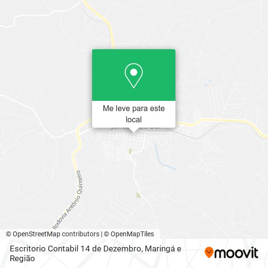 Escritorio Contabil 14 de Dezembro mapa