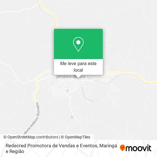 Redecred Promotora de Vendas e Eventos mapa