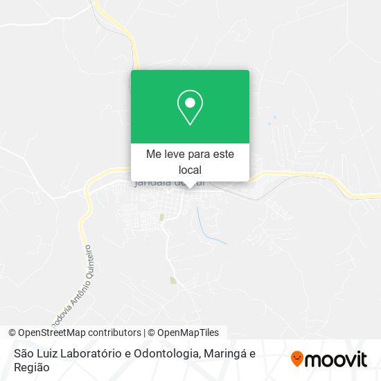 São Luiz Laboratório e Odontologia mapa