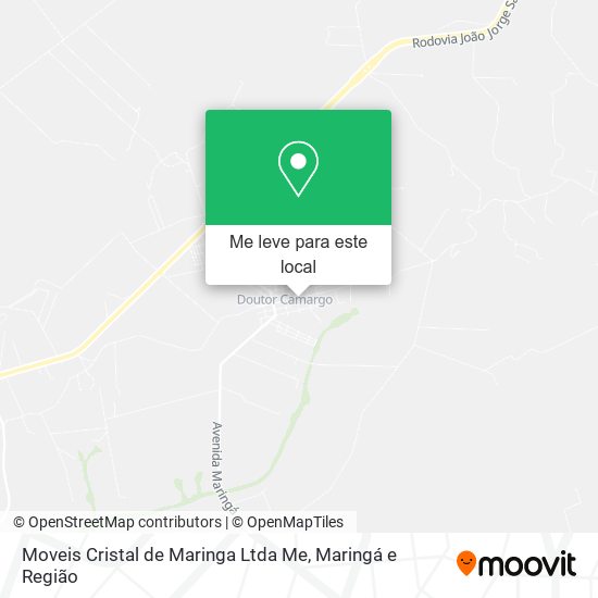 Moveis Cristal de Maringa Ltda Me mapa