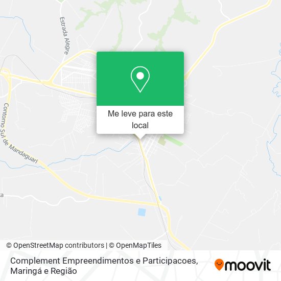 Complement Empreendimentos e Participacoes mapa