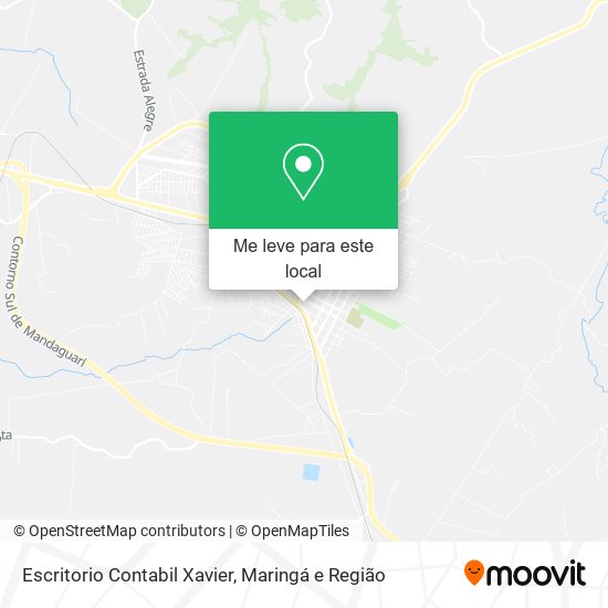 Escritorio Contabil Xavier mapa