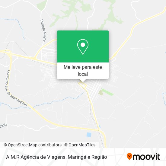 A.M.R Agência de Viagens mapa