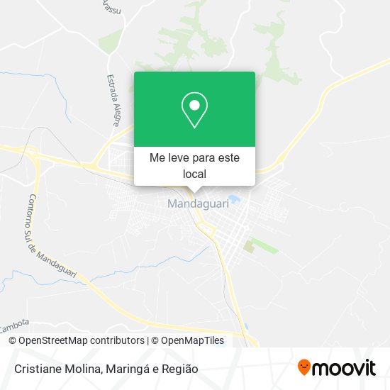 Cristiane Molina mapa