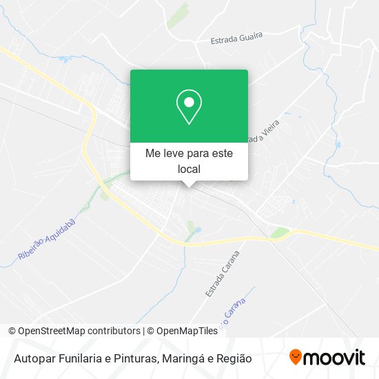 Autopar Funilaria e Pinturas mapa