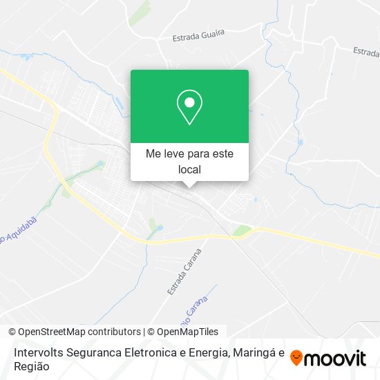 Intervolts Seguranca Eletronica e Energia mapa