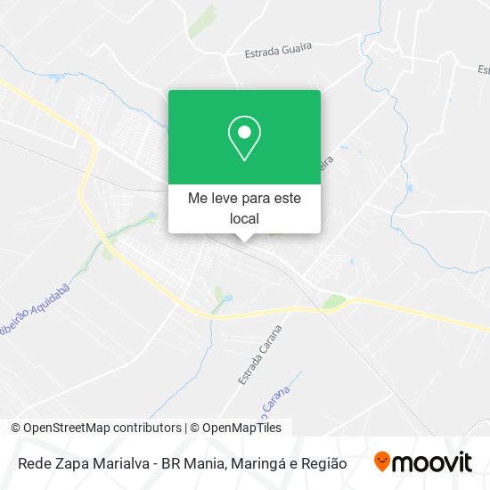 Rede Zapa Marialva - BR Mania mapa