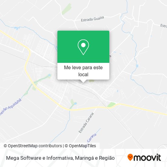 Mega Software e Informativa mapa