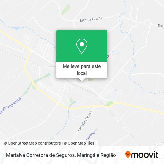 Marialva Corretora de Seguros mapa