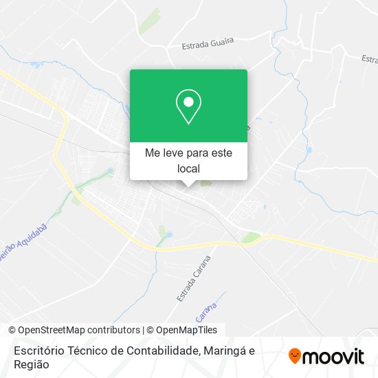 Escritório Técnico de Contabilidade mapa