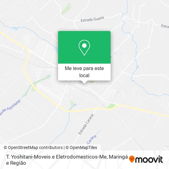 T. Yoshitani-Moveis e Eletrodomesticos-Me mapa