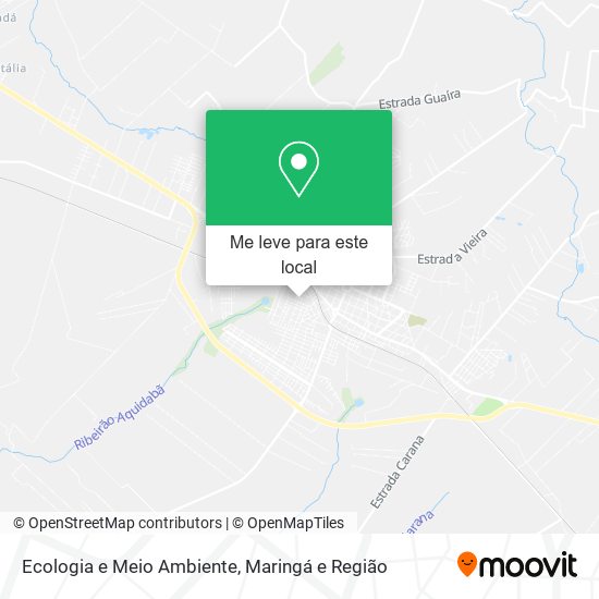 Ecologia e Meio Ambiente mapa