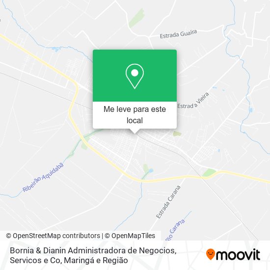 Bornia & Dianin Administradora de Negocios, Servicos e Co mapa