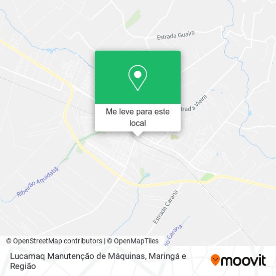 Lucamaq Manutenção de Máquinas mapa