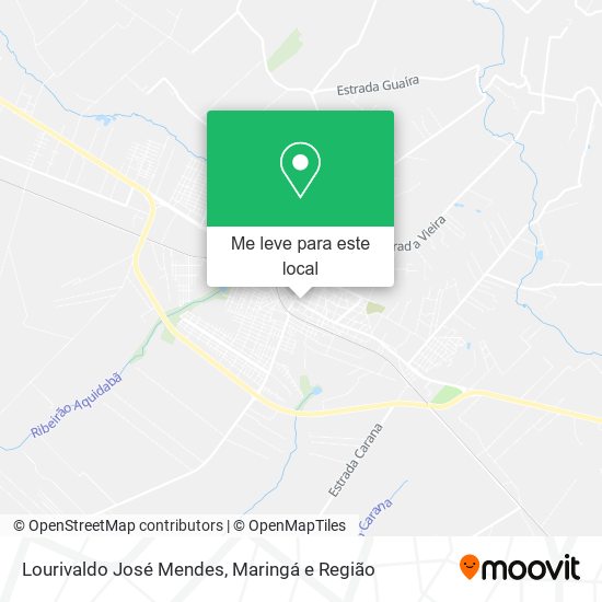 Lourivaldo José Mendes mapa