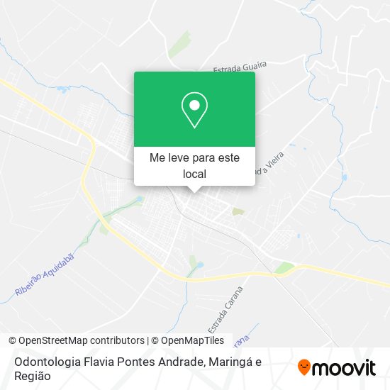 Odontologia Flavia Pontes Andrade mapa