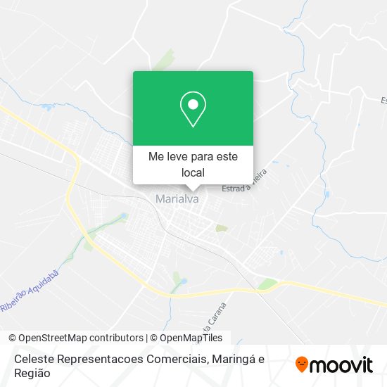 Celeste Representacoes Comerciais mapa