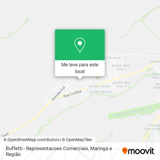 Buffetti - Representacoes Comerciais mapa