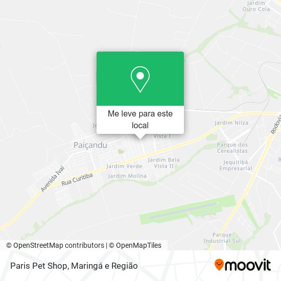 Paris Pet Shop mapa