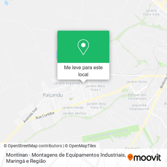 Montinan - Montagens de Equipamentos Industriais mapa