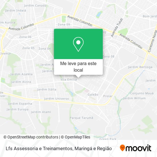 Lfs Assessoria e Treinamentos mapa
