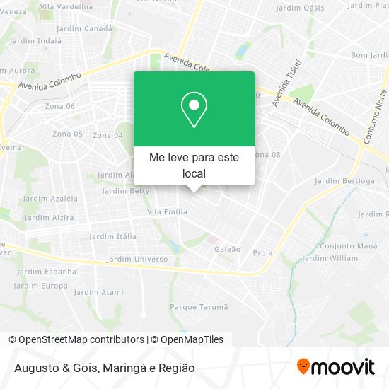 Augusto & Gois mapa