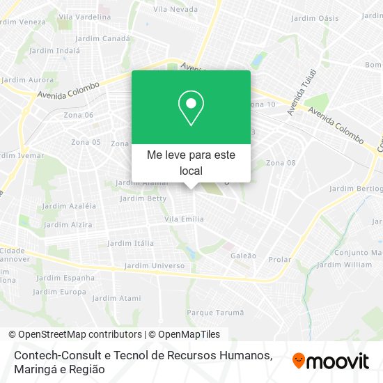 Contech-Consult e Tecnol de Recursos Humanos mapa