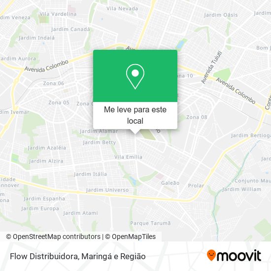 Flow Distribuidora mapa