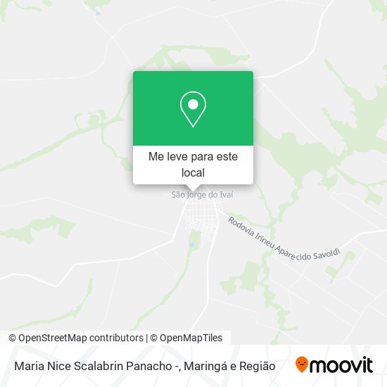 Maria Nice Scalabrin Panacho - mapa