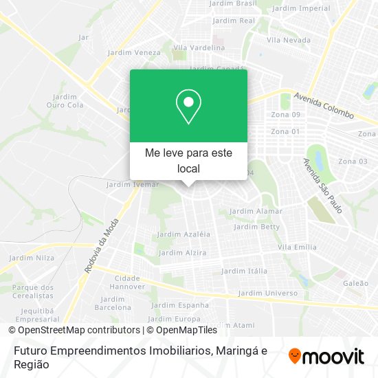 Futuro Empreendimentos Imobiliarios mapa