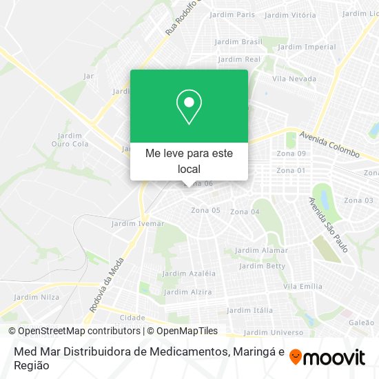 Med Mar Distribuidora de Medicamentos mapa