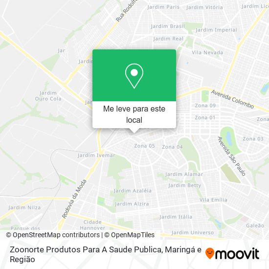 Zoonorte Produtos Para A Saude Publica mapa