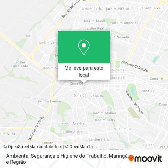 Ambiental Segurança e Higiene do Trabalho mapa