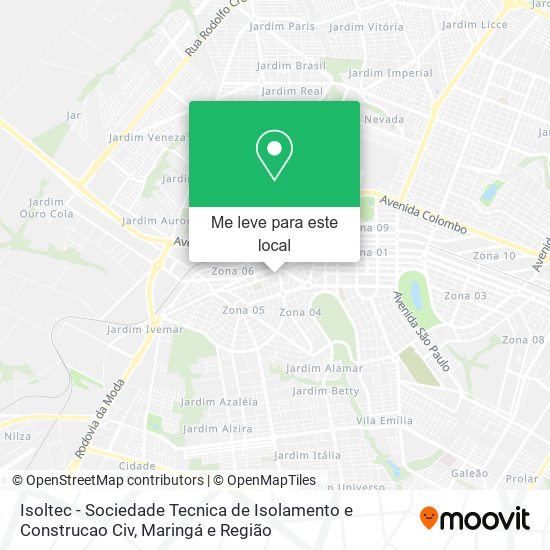 Isoltec - Sociedade Tecnica de Isolamento e Construcao Civ mapa