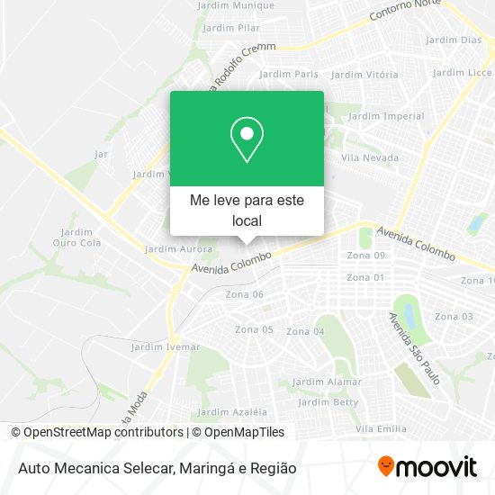 Auto Mecanica Selecar mapa