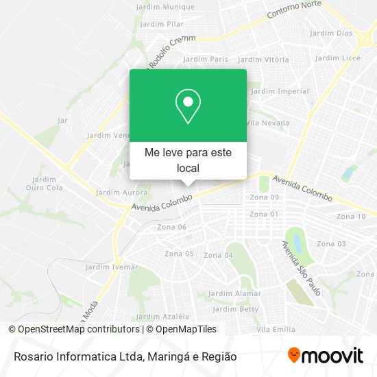 Rosario Informatica Ltda mapa