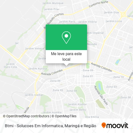 Btmi - Solucoes Em Informatica mapa