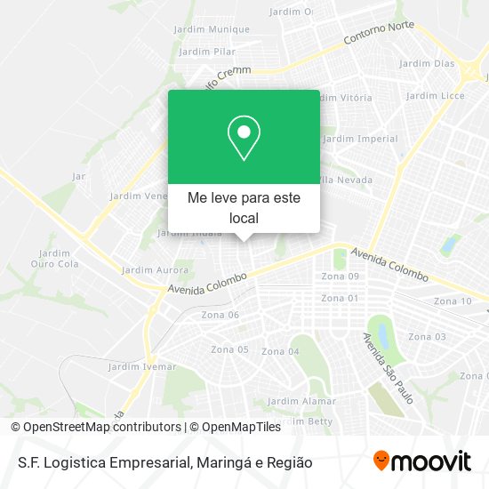 S.F. Logistica Empresarial mapa
