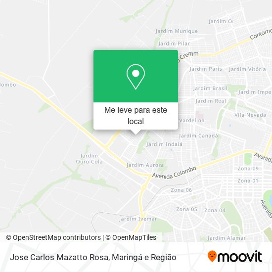 Jose Carlos Mazatto Rosa mapa