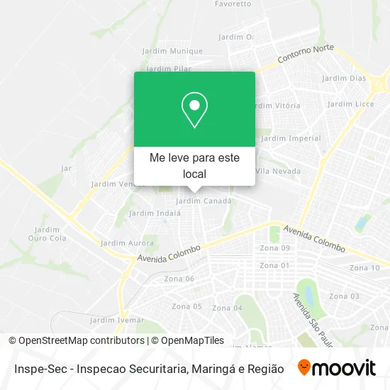Inspe-Sec - Inspecao Securitaria mapa