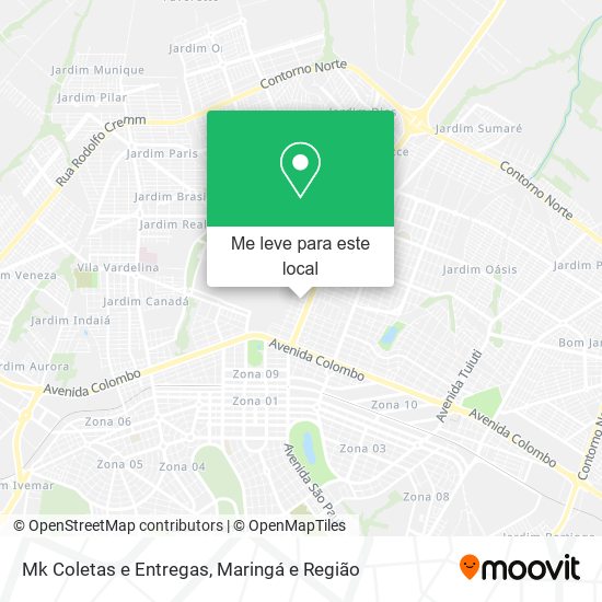 Mk Coletas e Entregas mapa