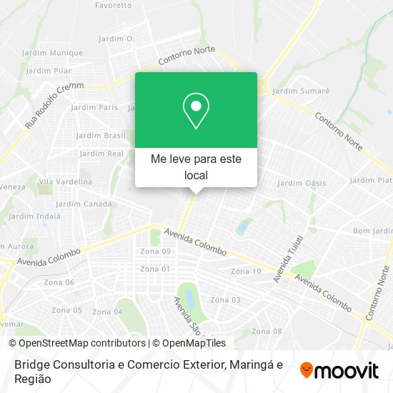 Bridge Consultoria e Comercio Exterior mapa