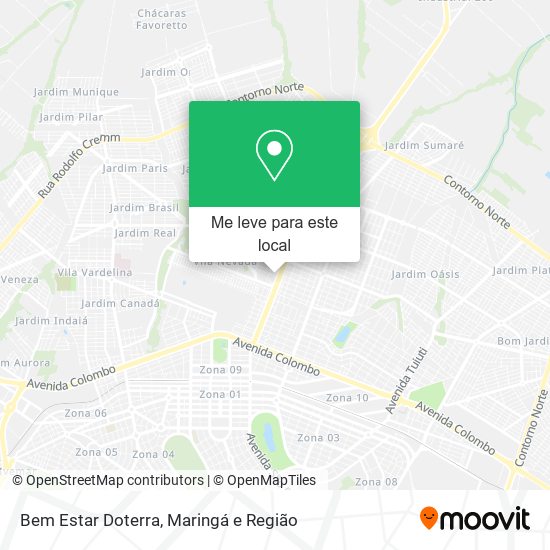 Bem Estar Doterra mapa