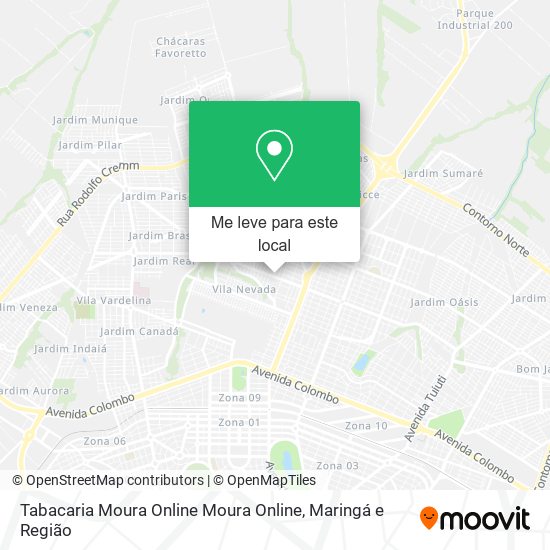 Tabacaria Moura Online Moura Online mapa