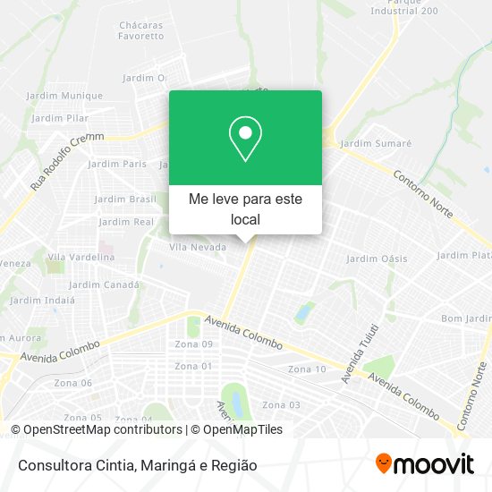 Consultora Cintia mapa