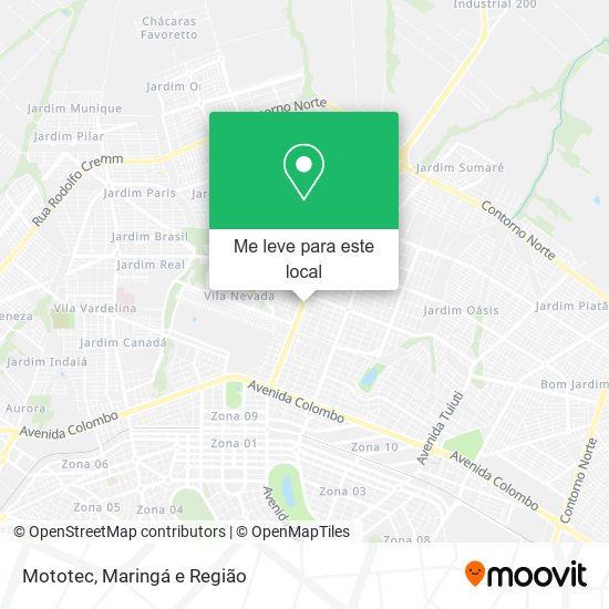 Mototec mapa