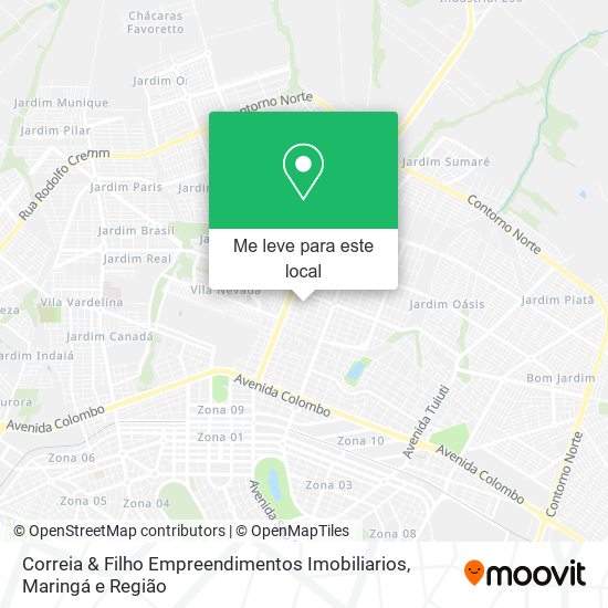 Correia & Filho Empreendimentos Imobiliarios mapa