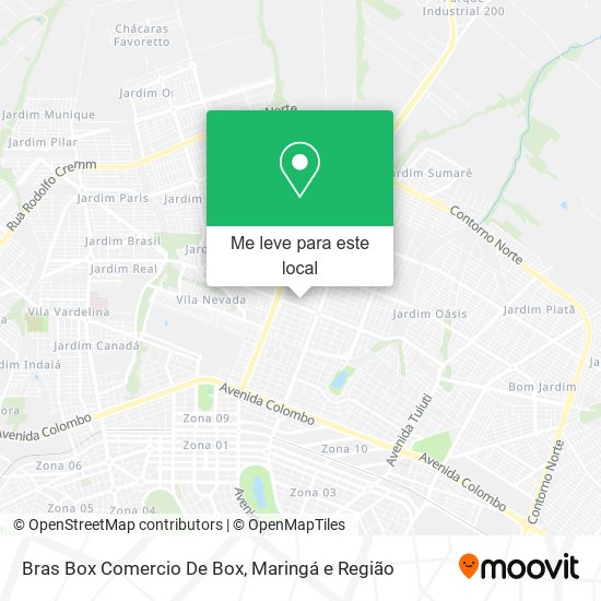 Bras Box Comercio De Box mapa