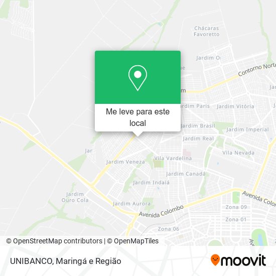 UNIBANCO mapa