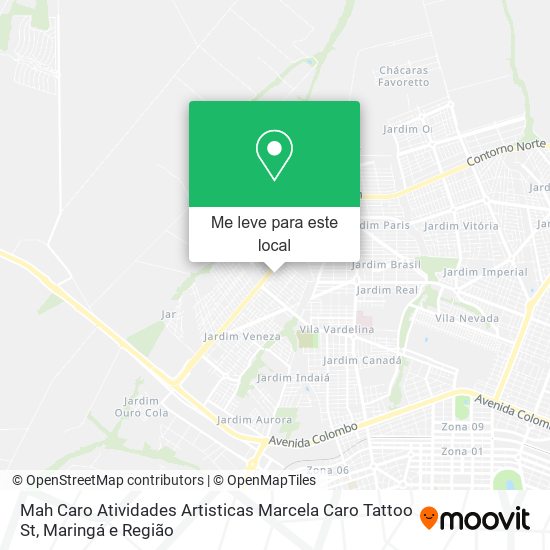 Mah Caro Atividades Artisticas Marcela Caro Tattoo St mapa